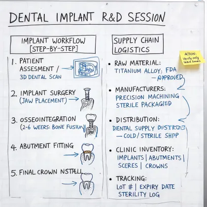 R&D whiteboard session